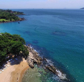 Bangalô duplex, vista para o mar, Yacamim, Praia do Curral, Ilhabela